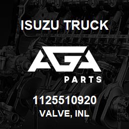 1125510920 Isuzu Truck VALVE, INL | AGA Parts