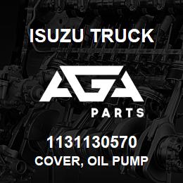 1131130570 Isuzu Truck COVER, OIL PUMP | AGA Parts