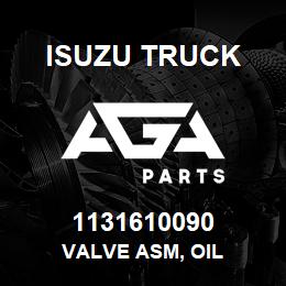 1131610090 Isuzu Truck VALVE ASM, OIL | AGA Parts