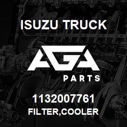 1132007761 Isuzu Truck FILTER,COOLER | AGA Parts