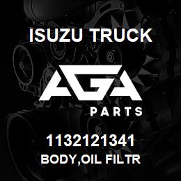 1132121341 Isuzu Truck BODY,OIL FILTR | AGA Parts