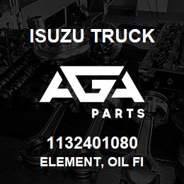 1132401080 Isuzu Truck ELEMENT, OIL FI | AGA Parts