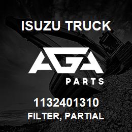 1132401310 Isuzu Truck FILTER, PARTIAL | AGA Parts