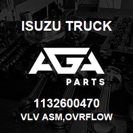 1132600470 Isuzu Truck VLV ASM,OVRFLOW | AGA Parts