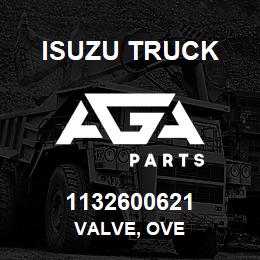 1132600621 Isuzu Truck VALVE, OVE | AGA Parts