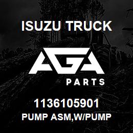 1136105901 Isuzu Truck PUMP ASM,W/PUMP | AGA Parts
