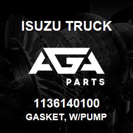 1136140100 Isuzu Truck GASKET, W/PUMP | AGA Parts