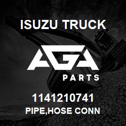 1141210741 Isuzu Truck PIPE,HOSE CONN | AGA Parts