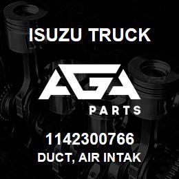 1142300766 Isuzu Truck DUCT, AIR INTAK | AGA Parts