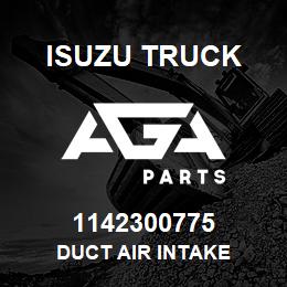 1142300775 Isuzu Truck DUCT AIR INTAKE | AGA Parts