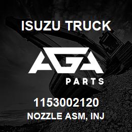 1153002120 Isuzu Truck NOZZLE ASM, INJ | AGA Parts