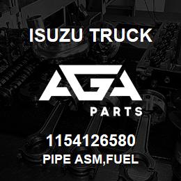 1154126580 Isuzu Truck PIPE ASM,FUEL | AGA Parts