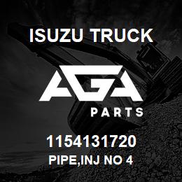 1154131720 Isuzu Truck PIPE,INJ NO 4 | AGA Parts