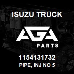 1154131732 Isuzu Truck PIPE, INJ NO 5 | AGA Parts