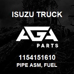 1154151610 Isuzu Truck PIPE ASM, FUEL | AGA Parts