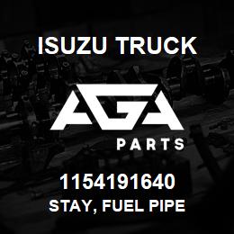 1154191640 Isuzu Truck STAY, FUEL PIPE | AGA Parts