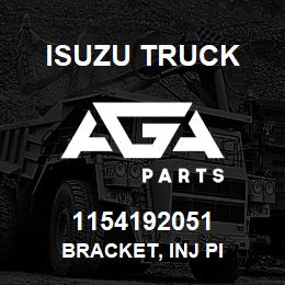 1154192051 Isuzu Truck BRACKET, INJ PI | AGA Parts