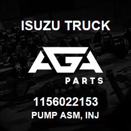 1156022153 Isuzu Truck PUMP ASM, INJ | AGA Parts