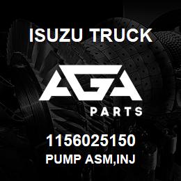 1156025150 Isuzu Truck PUMP ASM,INJ | AGA Parts