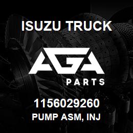 1156029260 Isuzu Truck PUMP ASM, INJ | AGA Parts