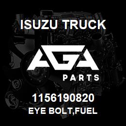 1156190820 Isuzu Truck EYE BOLT,FUEL | AGA Parts