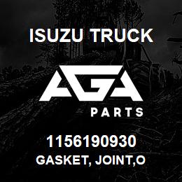 1156190930 Isuzu Truck GASKET, JOINT,O | AGA Parts