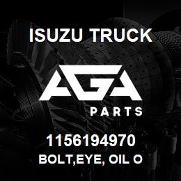 1156194970 Isuzu Truck BOLT,EYE, OIL O | AGA Parts