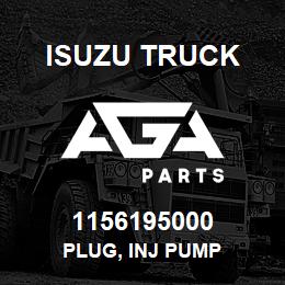 1156195000 Isuzu Truck PLUG, INJ PUMP | AGA Parts