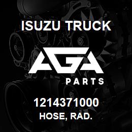 1214371000 Isuzu Truck HOSE, RAD. | AGA Parts