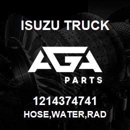 1214374741 Isuzu Truck HOSE,WATER,RAD | AGA Parts