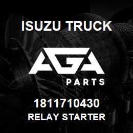 1811710430 Isuzu Truck RELAY STARTER | AGA Parts