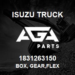 1831263150 Isuzu Truck BOX, GEAR,FLEX | AGA Parts