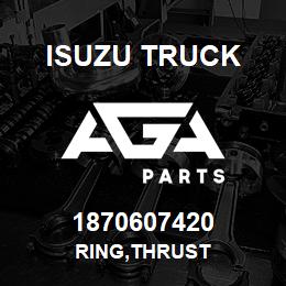 1870607420 Isuzu Truck RING,THRUST | AGA Parts