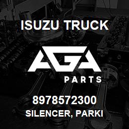 8978572300 Isuzu Truck SILENCER, PARKI | AGA Parts