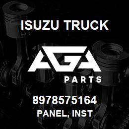 8978575164 Isuzu Truck PANEL, INST | AGA Parts