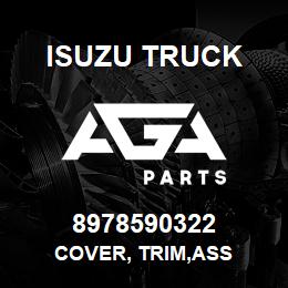 8978590322 Isuzu Truck COVER, TRIM,ASS | AGA Parts