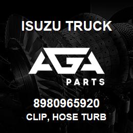 8980965920 Isuzu Truck CLIP, HOSE TURB | AGA Parts