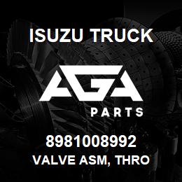 8981008992 Isuzu Truck VALVE ASM, THRO | AGA Parts