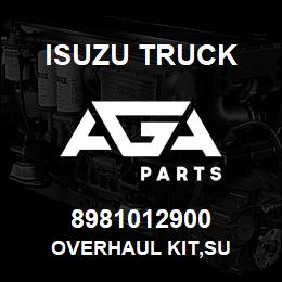 8981012900 Isuzu Truck OVERHAUL KIT,SU | AGA Parts