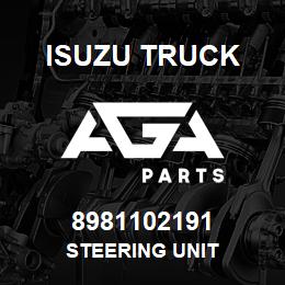 8981102191 Isuzu Truck STEERING UNIT | AGA Parts