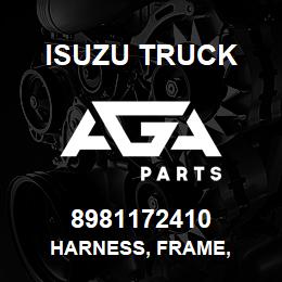 8981172410 Isuzu Truck HARNESS, FRAME, | AGA Parts