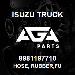 8981197710 Isuzu Truck HOSE, RUBBER,FU | AGA Parts