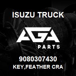 9080307430 Isuzu Truck KEY,FEATHER CRA | AGA Parts