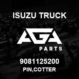 9081125200 Isuzu Truck PIN,COTTER | AGA Parts