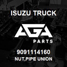 9091114160 Isuzu Truck NUT,PIPE UNION | AGA Parts