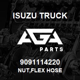 9091114220 Isuzu Truck NUT,FLEX HOSE | AGA Parts