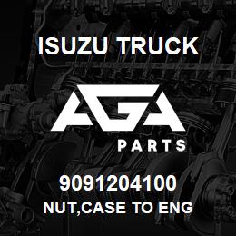 9091204100 Isuzu Truck NUT,CASE TO ENG | AGA Parts