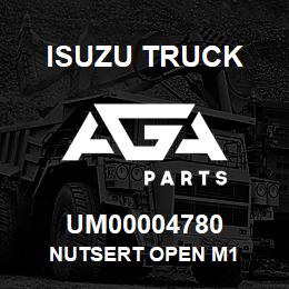 UM00004780 Isuzu Truck NUTSERT OPEN M1 | AGA Parts