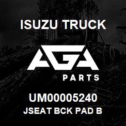 UM00005240 Isuzu Truck JSEAT BCK PAD B | AGA Parts