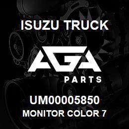 UM00005850 Isuzu Truck MONITOR COLOR 7 | AGA Parts
